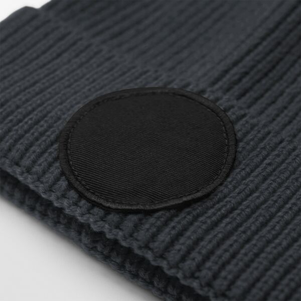 beechfield b332r graphite-grey black patch Designed for decoration