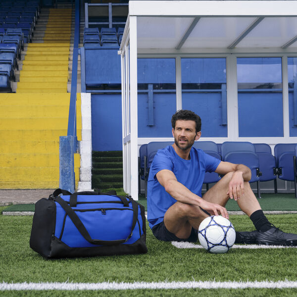 QS270 Pro Team Holdall - Royal-Black (Lifestyle shot)
